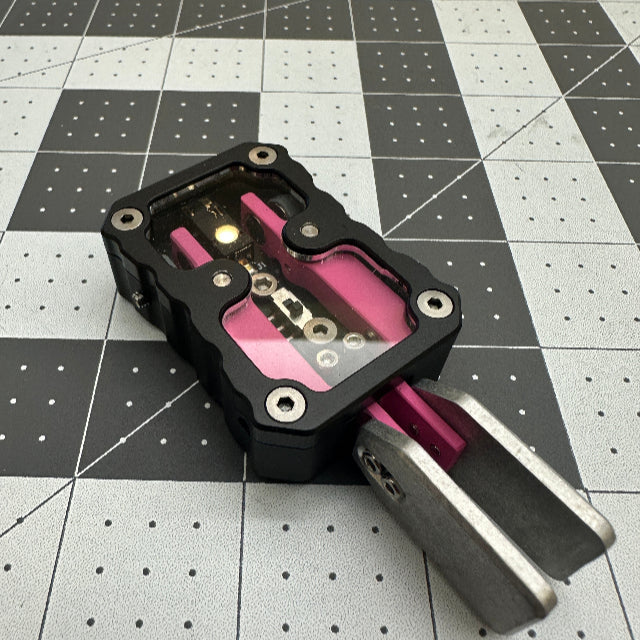 Black and Hot Pink Arms