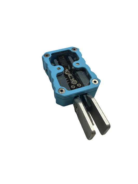 Nameless v0 Rasp Blue Body w/ Titaniun Blue Arms