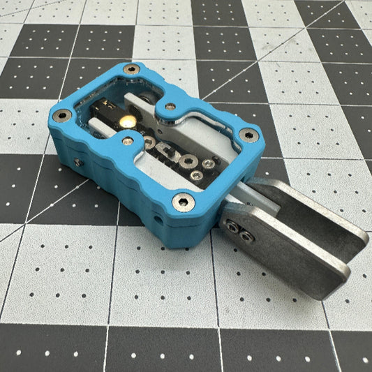 Rasp Blue with White Arms